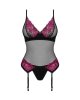 Gorset Obsessive Rosenty Corset XS-2XL